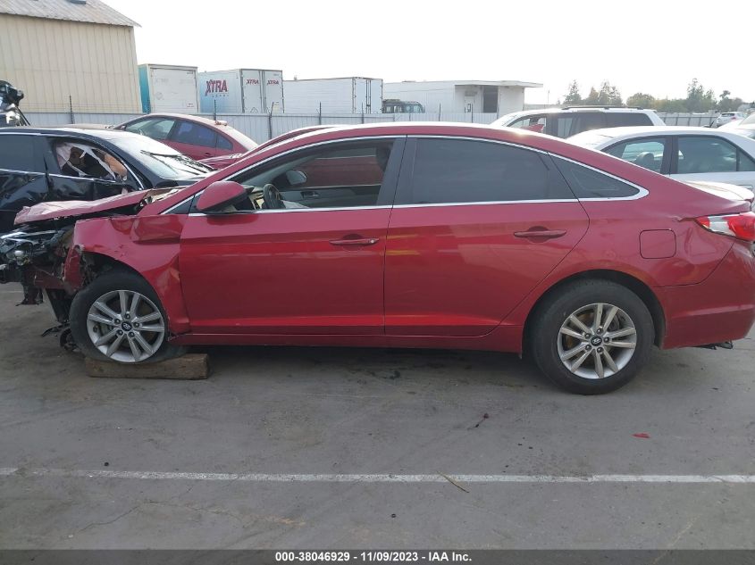 2016 HYUNDAI SONATA SE - 5NPE24AF0GH371960