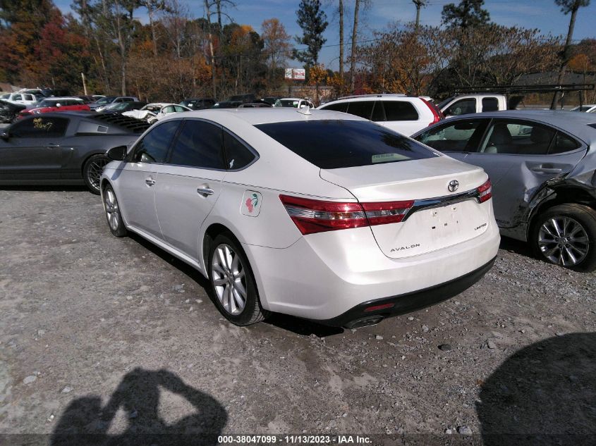 4T1BK1EB5DU008558 | 2013 TOYOTA AVALON