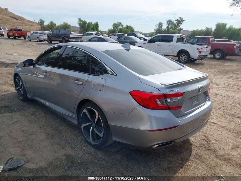 VIN 1HGCV1F36KA086189 2019 HONDA ACCORD SPORT