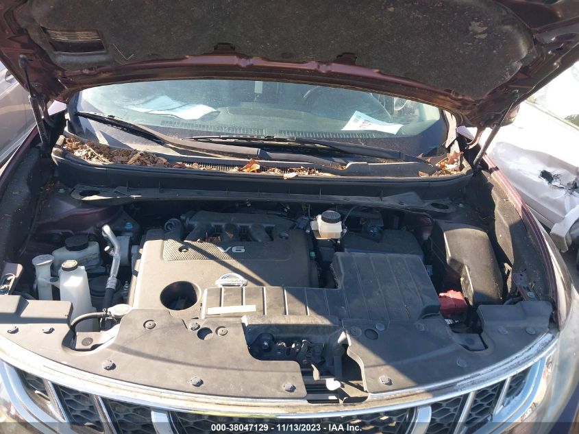 2014 NISSAN MURANO SL - JN8AZ1MU5EW405437