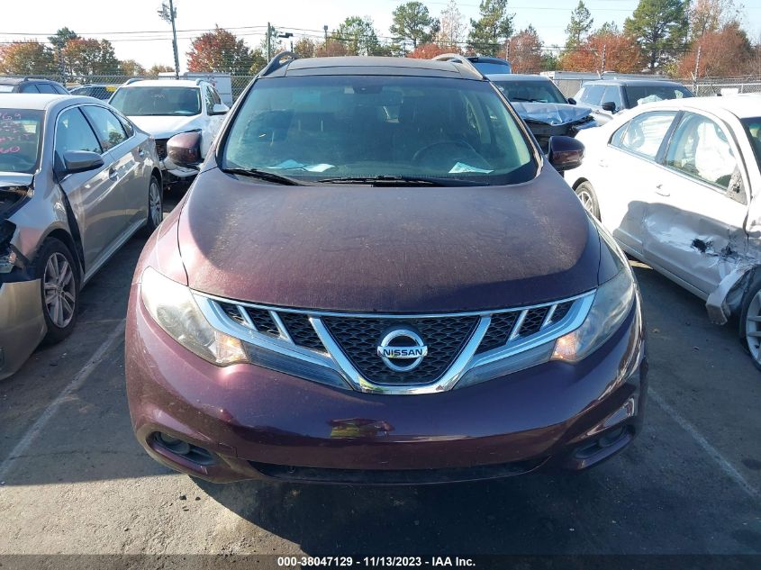 2014 NISSAN MURANO SL - JN8AZ1MU5EW405437