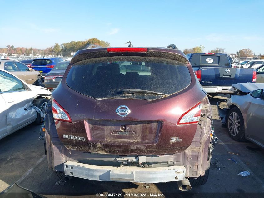 2014 NISSAN MURANO SL - JN8AZ1MU5EW405437