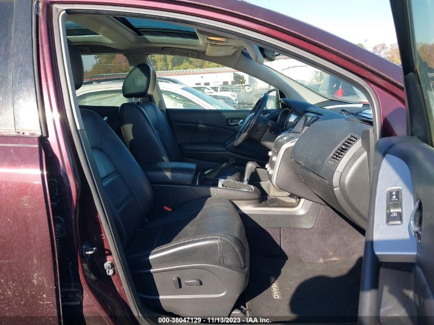 2014 NISSAN MURANO SL - JN8AZ1MU5EW405437