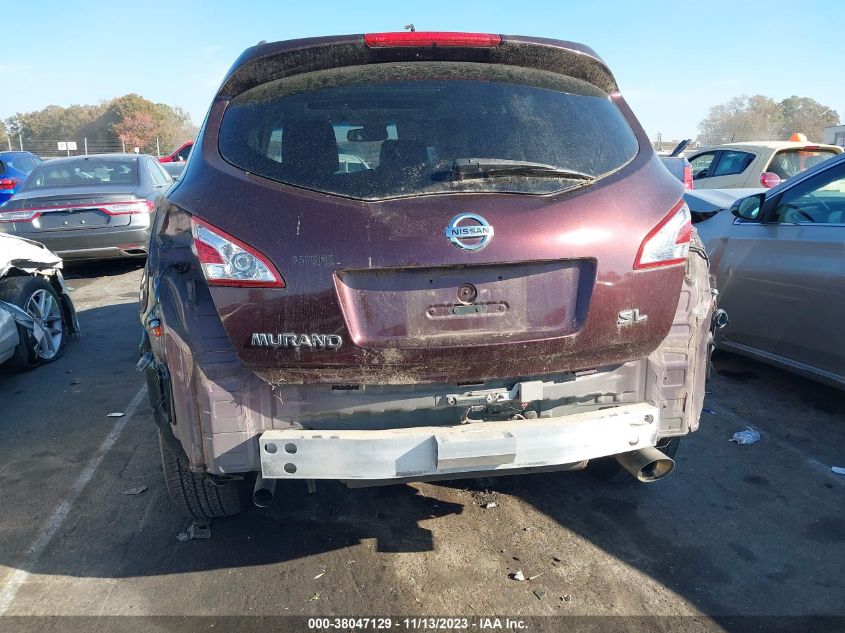 2014 NISSAN MURANO SL - JN8AZ1MU5EW405437