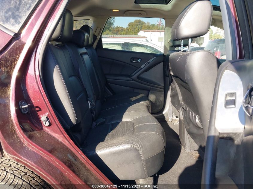 2014 NISSAN MURANO SL - JN8AZ1MU5EW405437