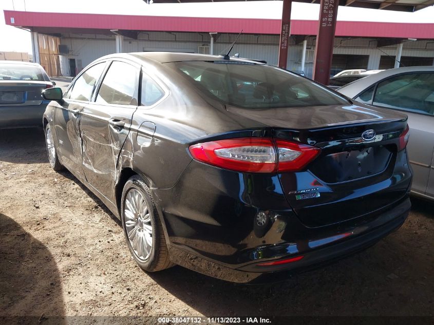 2016 FORD FUSION ENERGI SE LUXURY - 3FA6P0PU5GR357754