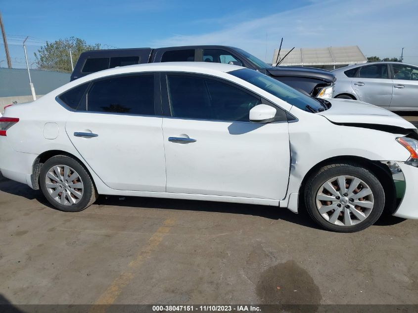 2015 NISSAN SENTRA SV - 3N1AB7AP1FY364464