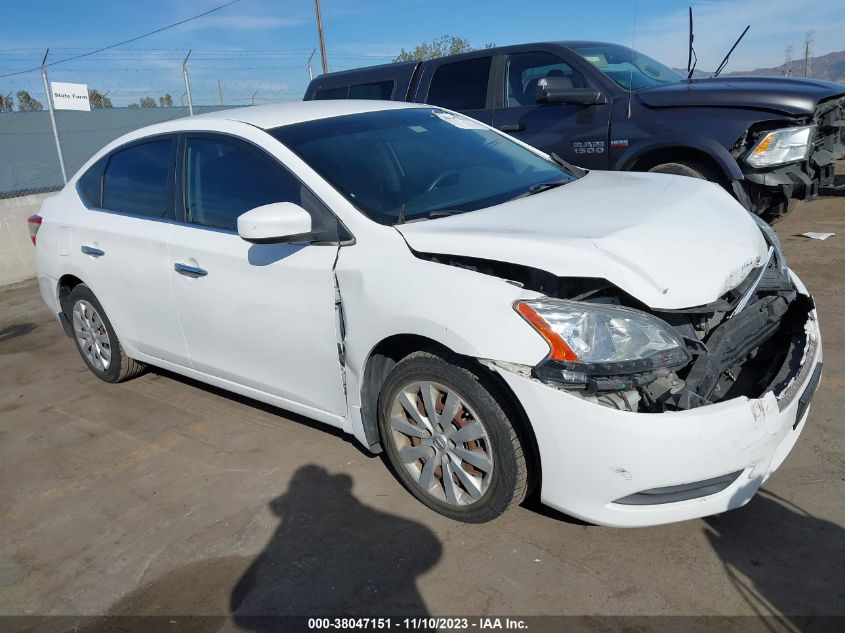 2015 NISSAN SENTRA SV - 3N1AB7AP1FY364464