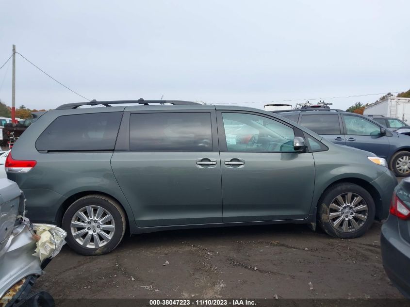 2013 TOYOTA SIENNA XLE/LIMITED - 5TDDK3DC3DS063405