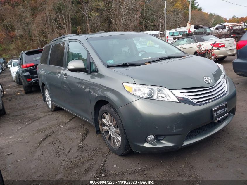 2013 TOYOTA SIENNA XLE/LIMITED - 5TDDK3DC3DS063405