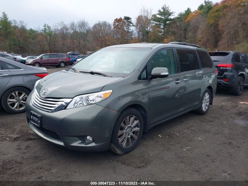2013 TOYOTA SIENNA XLE/LIMITED - 5TDDK3DC3DS063405