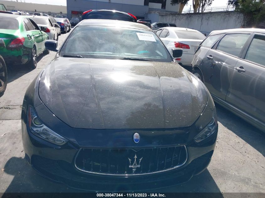 2014 MASERATI GHIBLI ZAM57XSA8E1078829