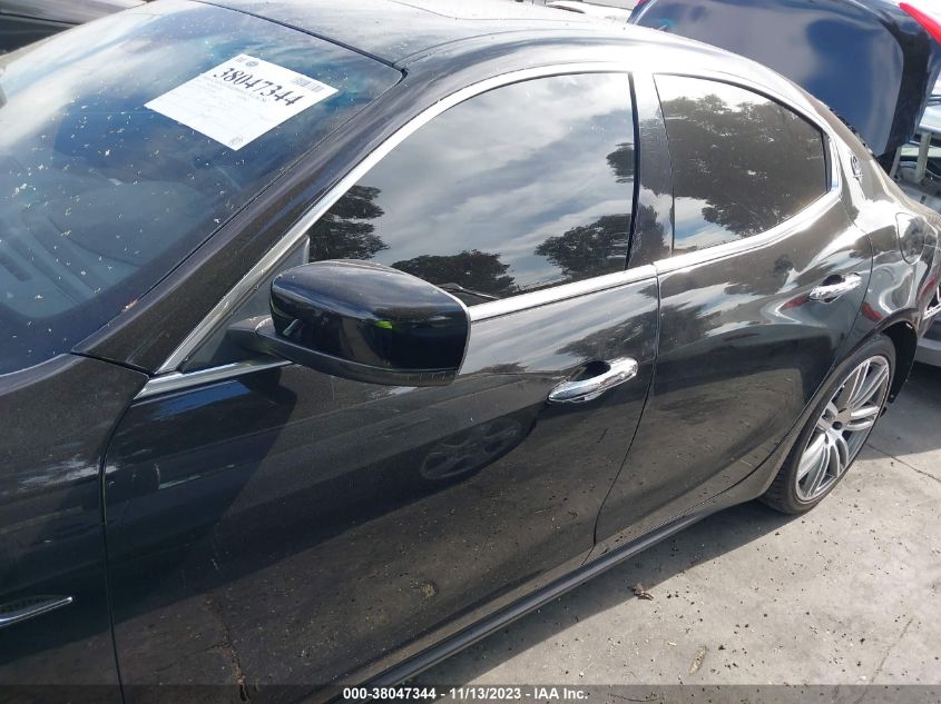 2014 MASERATI GHIBLI ZAM57XSA8E1078829