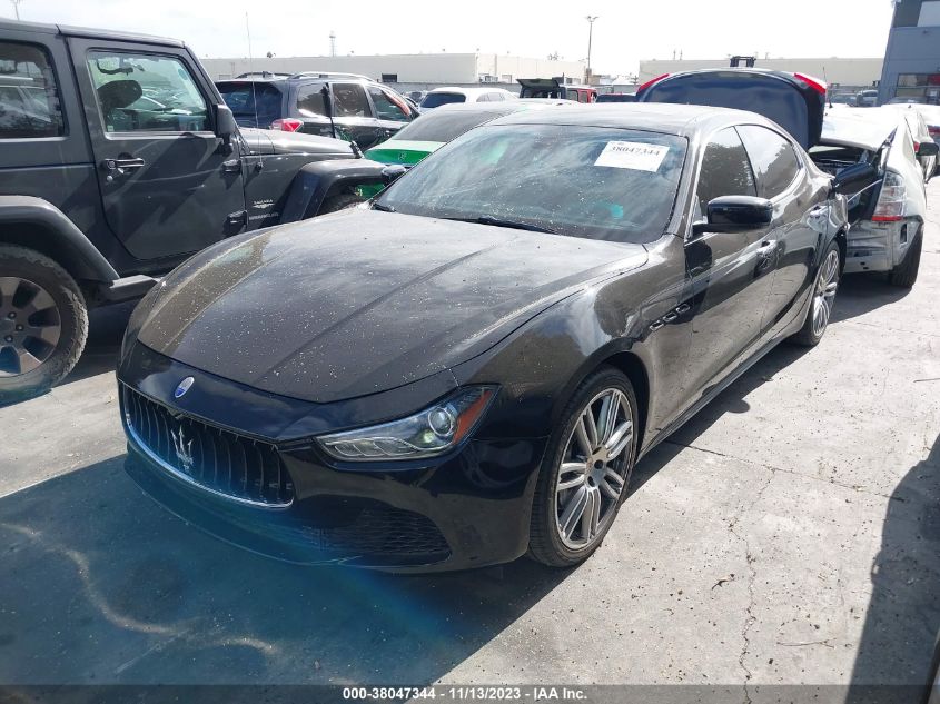 2014 MASERATI GHIBLI ZAM57XSA8E1078829