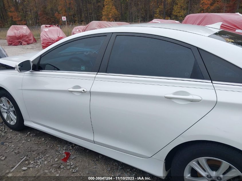 2014 HYUNDAI SONATA GLS - 5NPEB4AC1EH815589