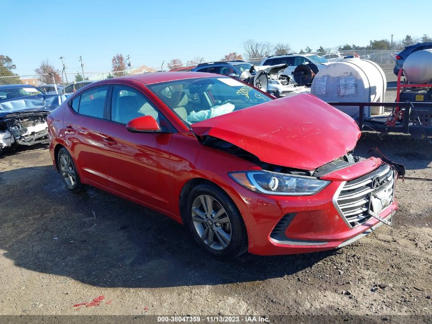 2018 HYUNDAI ELANTRA SEL - 5NPD84LF1JH220589