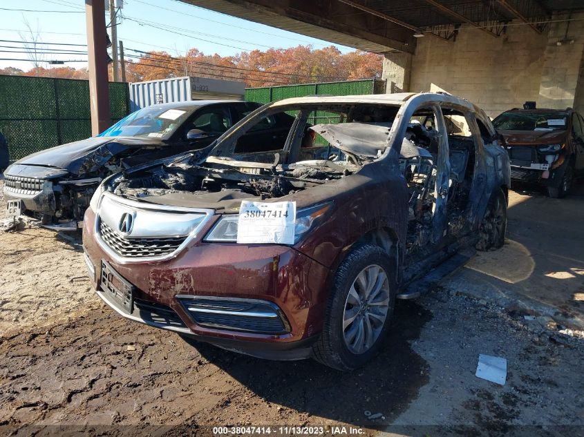 2015 ACURA MDX TECHNOLOGY - 5FRYD4H48FB003341