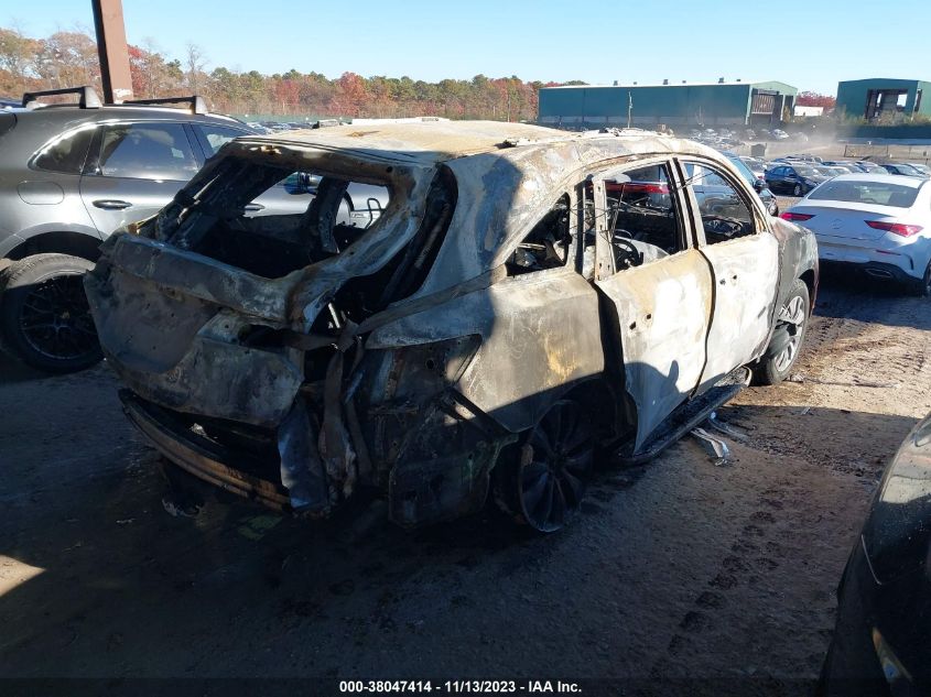 2015 ACURA MDX TECHNOLOGY - 5FRYD4H48FB003341