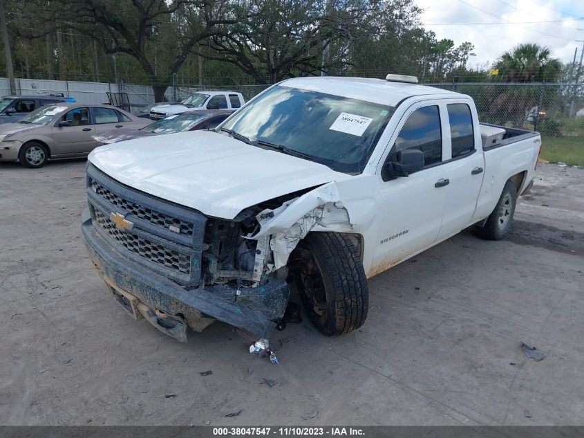 2014 CHEVROLET SILVERADO 1500 WORK TRUCK - 1GCVKPEC6EZ132386