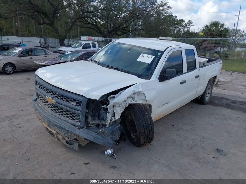 2014 CHEVROLET SILVERADO 1500 WORK TRUCK - 1GCVKPEC6EZ132386