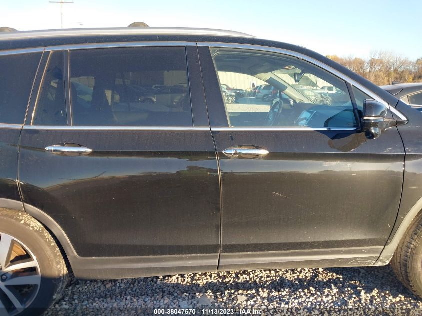 2016 HONDA PILOT TOURING - 5FNYF6H90GB011762