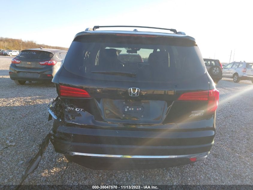 2016 HONDA PILOT TOURING - 5FNYF6H90GB011762
