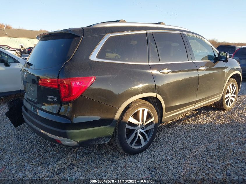 2016 HONDA PILOT TOURING - 5FNYF6H90GB011762