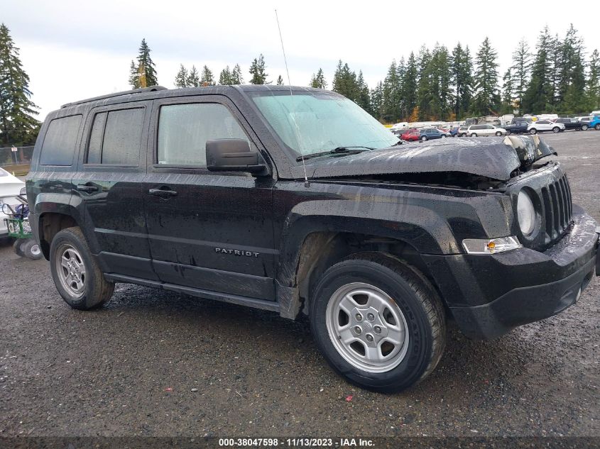 2014 JEEP PATRIOT SPORT - 1C4NJRBBXED558170