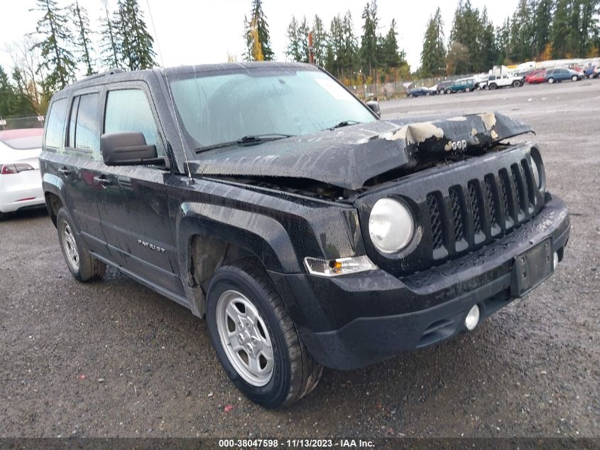 2014 JEEP PATRIOT SPORT - 1C4NJRBBXED558170