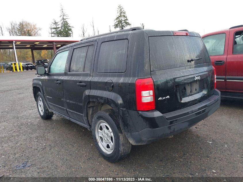2014 JEEP PATRIOT SPORT - 1C4NJRBBXED558170