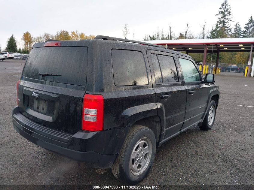 2014 JEEP PATRIOT SPORT - 1C4NJRBBXED558170