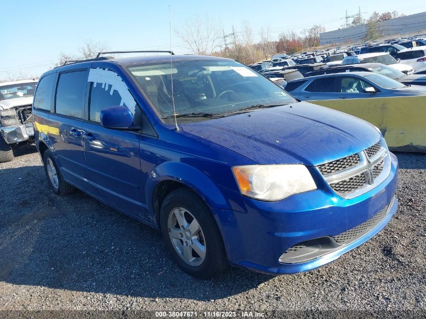 2013 DODGE GRAND CARAVAN SXT - 2C4RDGCG3DR651325