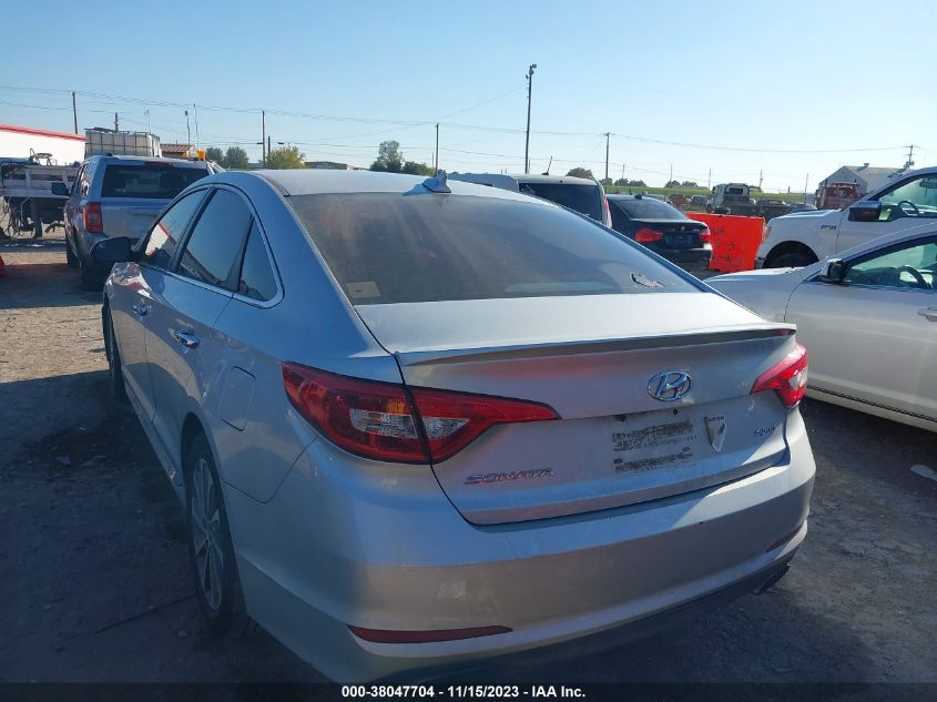 2016 HYUNDAI SONATA 2.4L SPORT - 5NPE34AF8GH416141