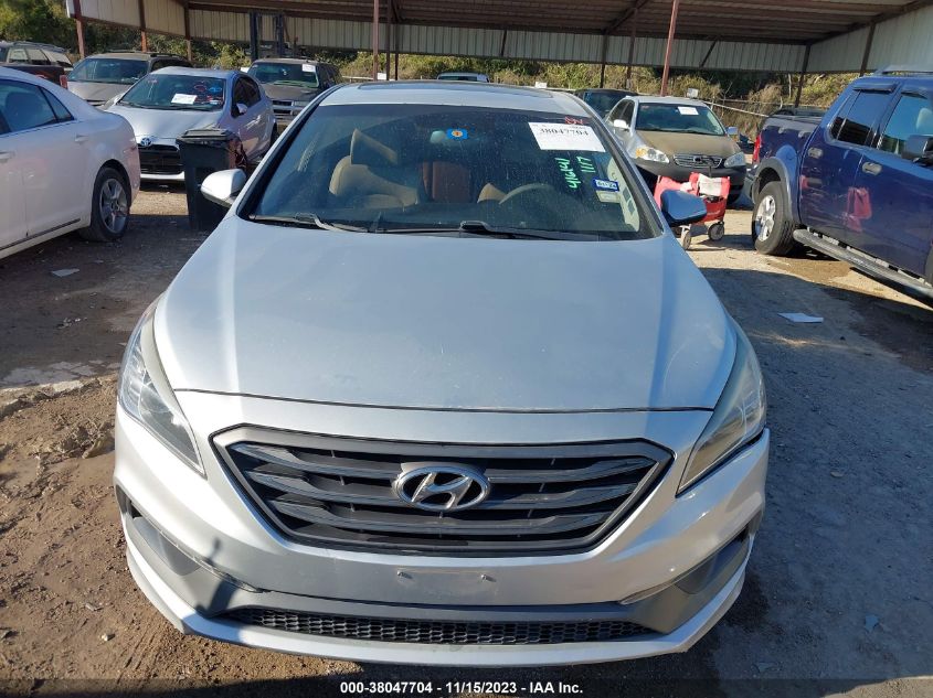 2016 HYUNDAI SONATA 2.4L SPORT - 5NPE34AF8GH416141