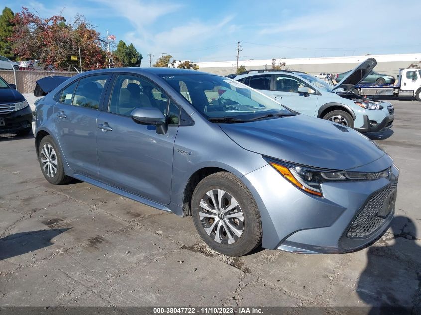 2021 TOYOTA COROLLA HYBRID LE - JTDEAMDE8MJ007066