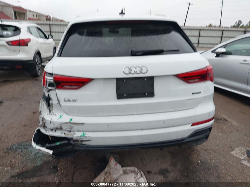 2020 AUDI Q3 PREMIUM PLUS 45 TFSI S - WA1EECF32L1078895