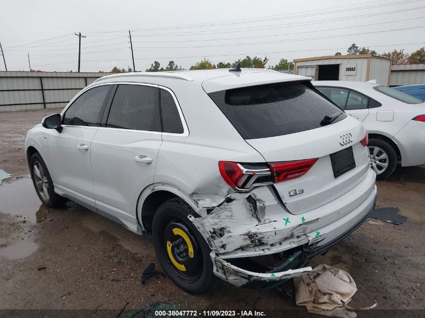 2020 AUDI Q3 PREMIUM PLUS 45 TFSI S - WA1EECF32L1078895