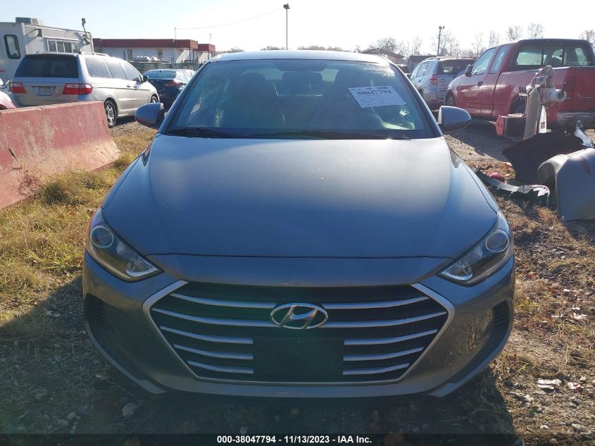 2018 HYUNDAI ELANTRA SEL - KMHD84LF0JU659767