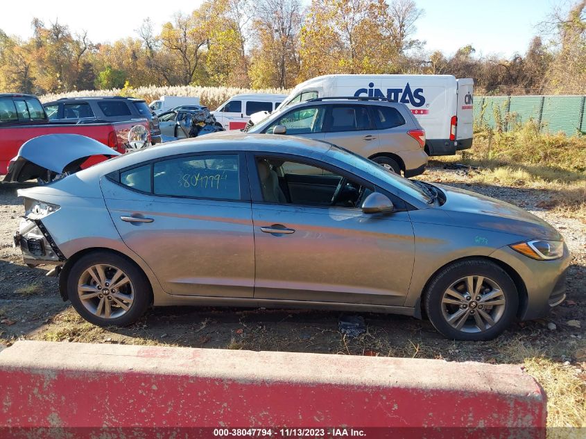 2018 HYUNDAI ELANTRA SEL - KMHD84LF0JU659767