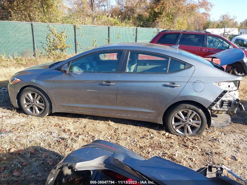 2018 HYUNDAI ELANTRA SEL - KMHD84LF0JU659767