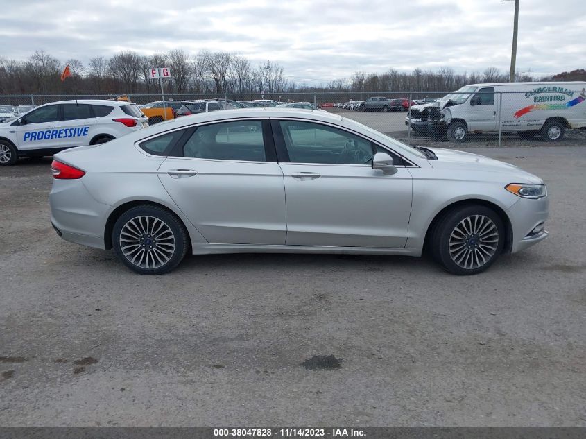 2017 FORD FUSION SE - 3FA6P0H96HR119018