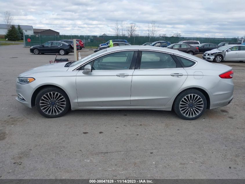 2017 FORD FUSION SE - 3FA6P0H96HR119018