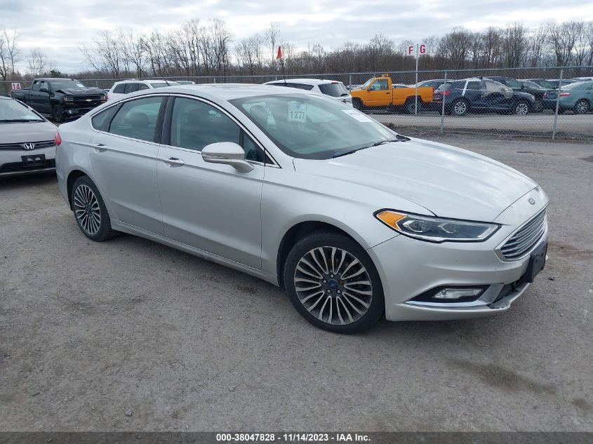 2017 FORD FUSION SE - 3FA6P0H96HR119018