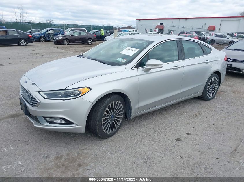 2017 FORD FUSION SE - 3FA6P0H96HR119018