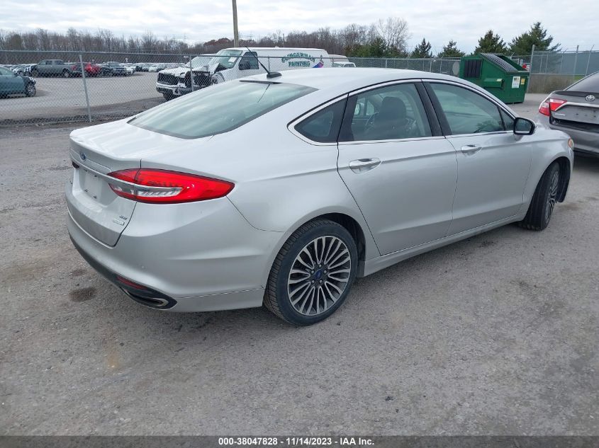 2017 FORD FUSION SE - 3FA6P0H96HR119018