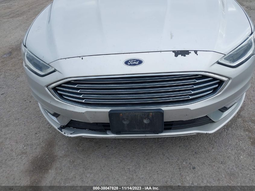 2017 FORD FUSION SE - 3FA6P0H96HR119018