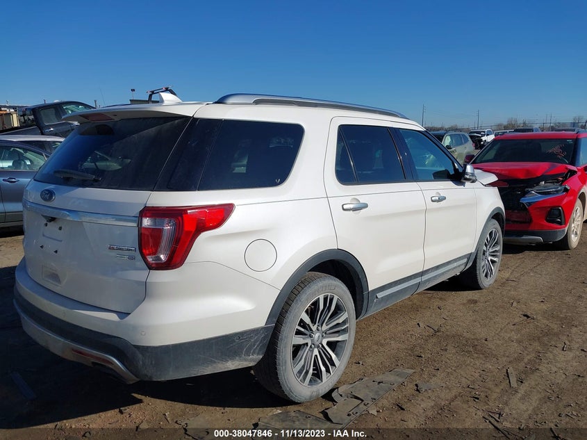 VIN 1FM5K8HTXHGA10269 2017 FORD EXPLORER PLATINUM