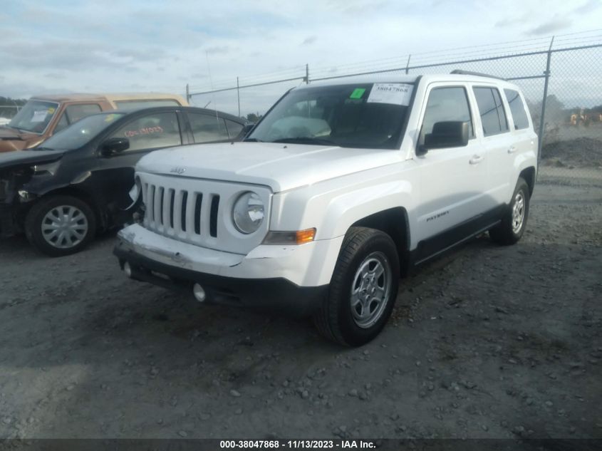 2016 JEEP PATRIOT SPORT - 1C4NJPBA0GD744167