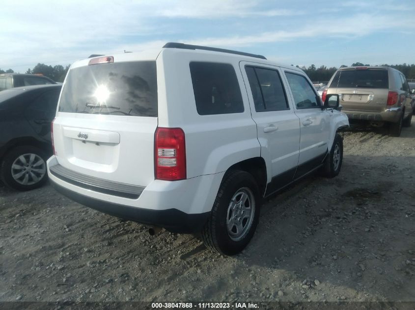 2016 JEEP PATRIOT SPORT - 1C4NJPBA0GD744167