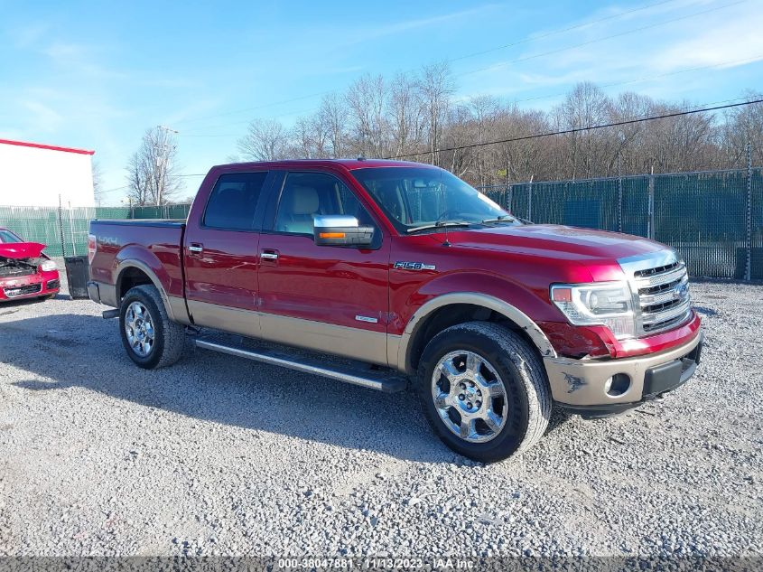 2014 FORD F-150 LARIAT - 1FTFW1ET9EFB97031